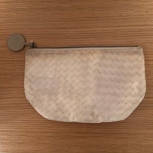 Bottega nylon cosmetic pouch
